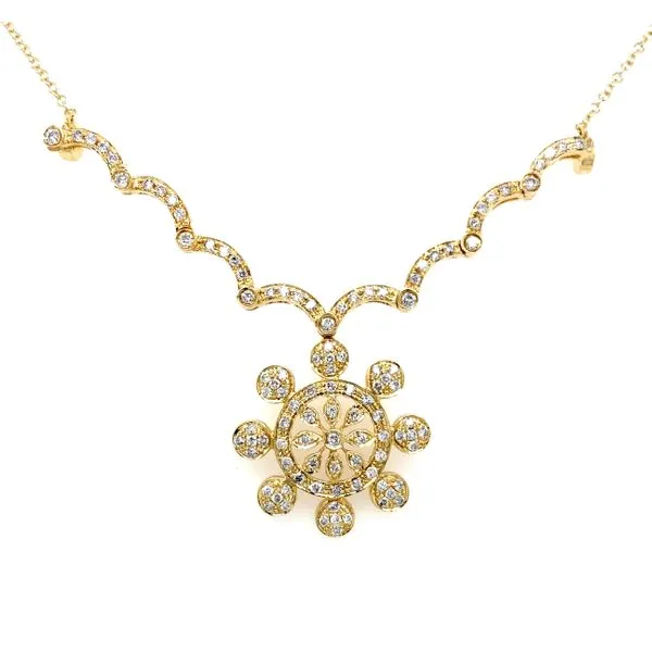 Necklace Classic Creations In Diamonds & Gold Venice, FL