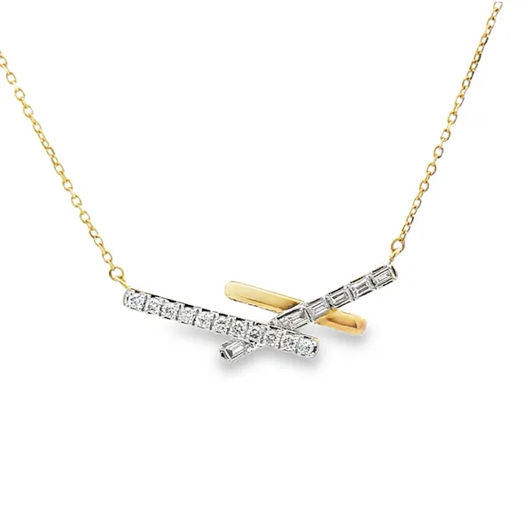 Necklace Classic Creations In Diamonds & Gold Venice, FL