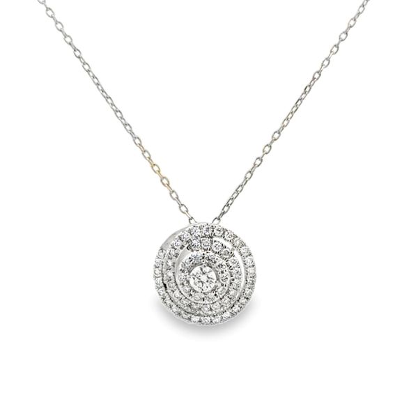 Diamond Necklace Classic Creations In Diamonds & Gold Venice, FL