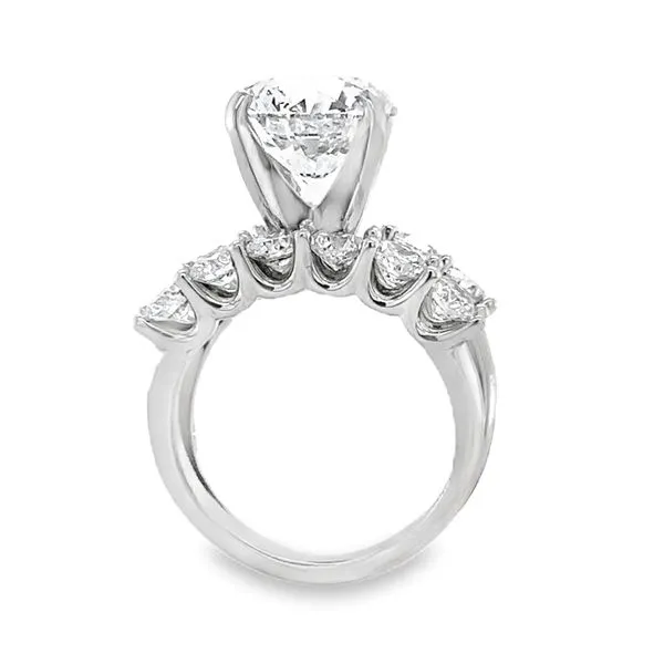 6.14ct. TW Diamond Engagement Ring Image 4 Classic Creations In Diamonds & Gold Venice, FL
