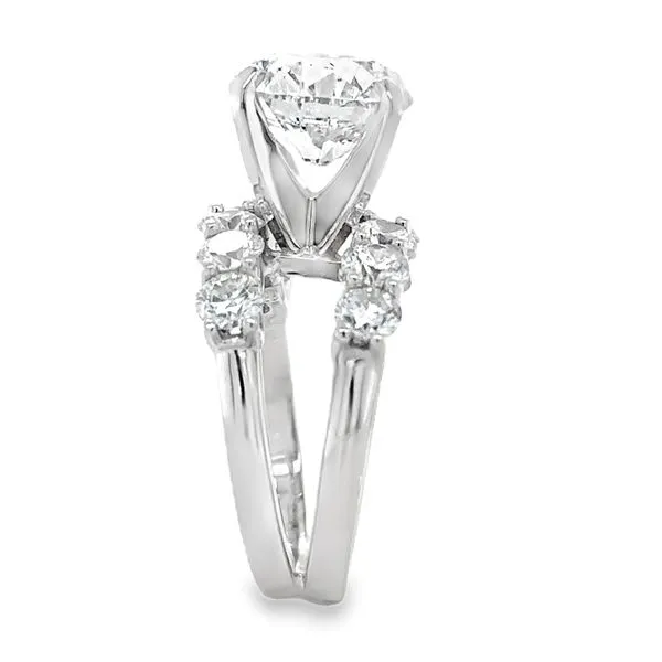6.14ct. TW Diamond Engagement Ring Image 5 Classic Creations In Diamonds & Gold Venice, FL