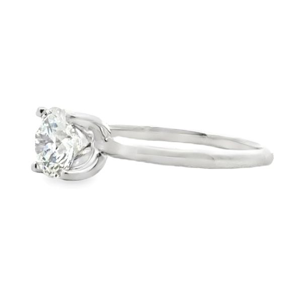 14K White Gold 1.50ct Round Brilliant Lab Grown Diamond Solitaire Ring | IGI Certified F/VS1 Diamond Image 3 Classic Creations In Diamonds & Gold Venice, FL