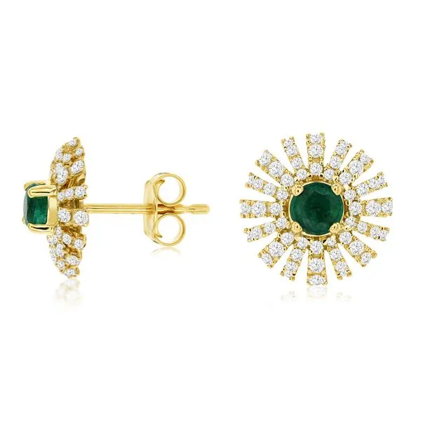 Earrings Classic Creations In Diamonds & Gold Venice, FL