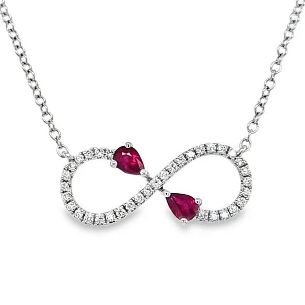 Colored Stone Necklace Classic Creations In Diamonds & Gold Venice, FL