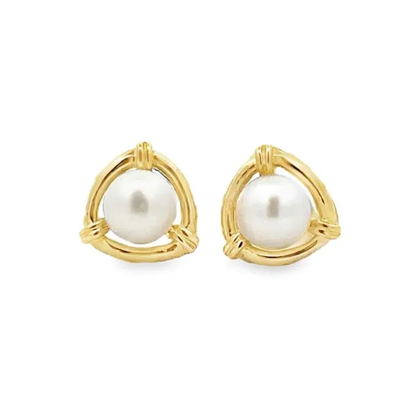 Earrings Classic Creations In Diamonds & Gold Venice, FL