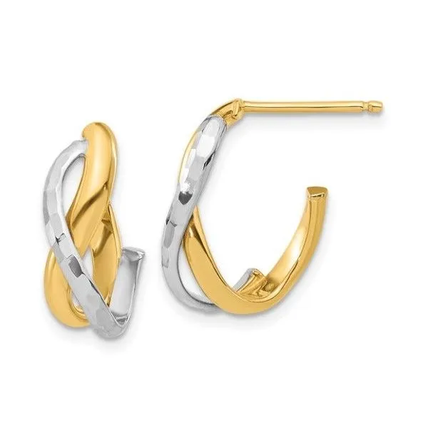 Earrings Classic Creations In Diamonds & Gold Venice, FL