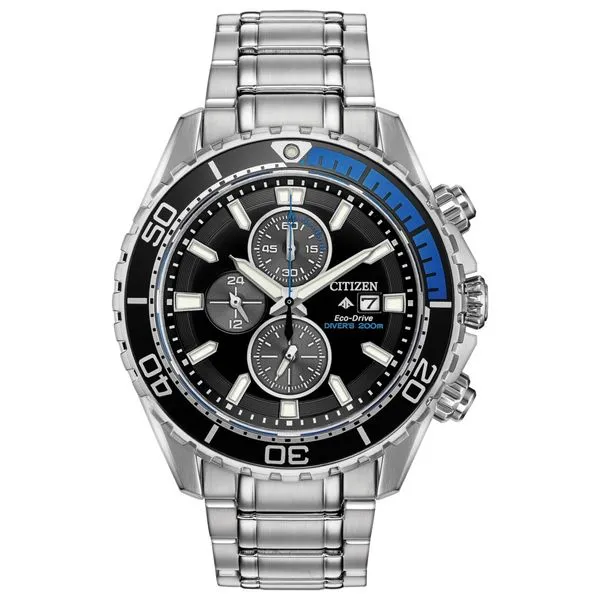 Men's Citizen Eco-Drive Promaster Watch Classic Creations In Diamonds & Gold Venice, FL