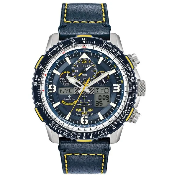 Men's Citizen Blue Angels Promaster Skyhawk A-T Watch Classic Creations In Diamonds & Gold Venice, FL