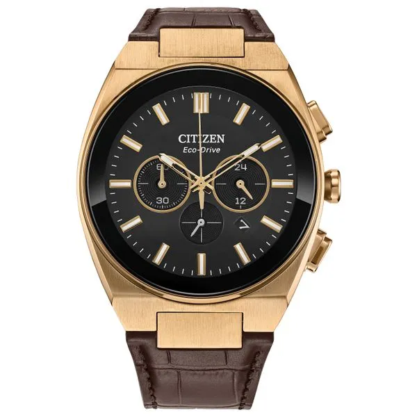Men's Citizen Axiom SC Watch Classic Creations In Diamonds & Gold Venice, FL