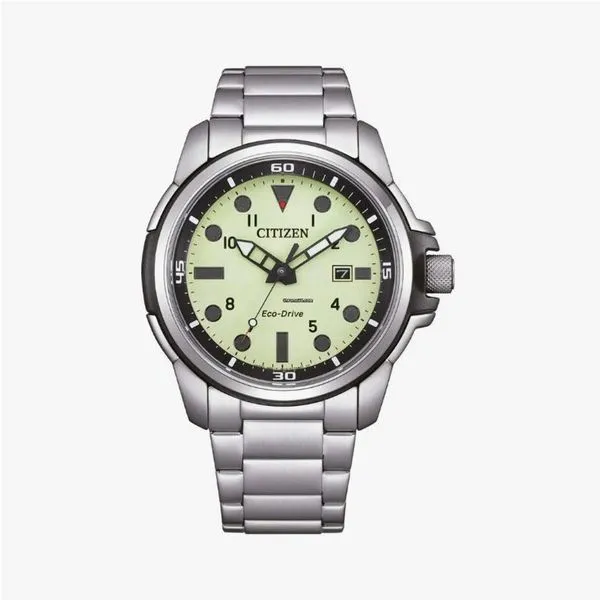 Men's Citizen Sea Land Eco-Drive Watch Classic Creations In Diamonds & Gold Venice, FL