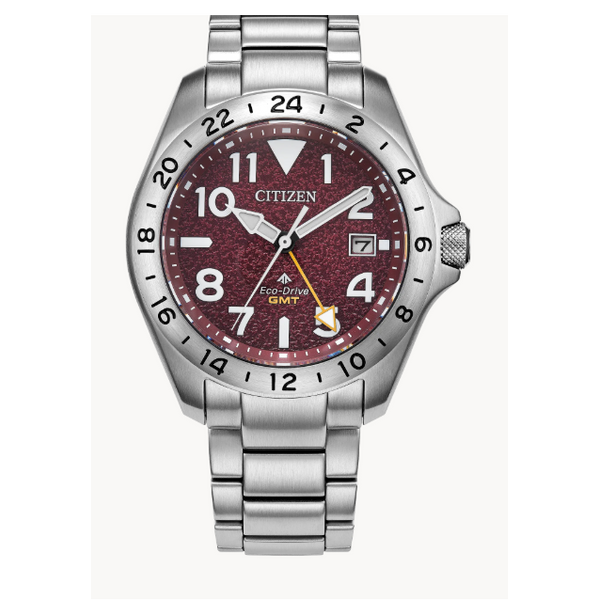 Citizen Promaster Land GMT Watch | Model BJ7150-50W Classic Creations In Diamonds & Gold Venice, FL