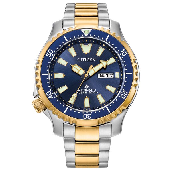 Men's Citizen Promaster Dive Automatic Watch Classic Creations In Diamonds & Gold Venice, FL