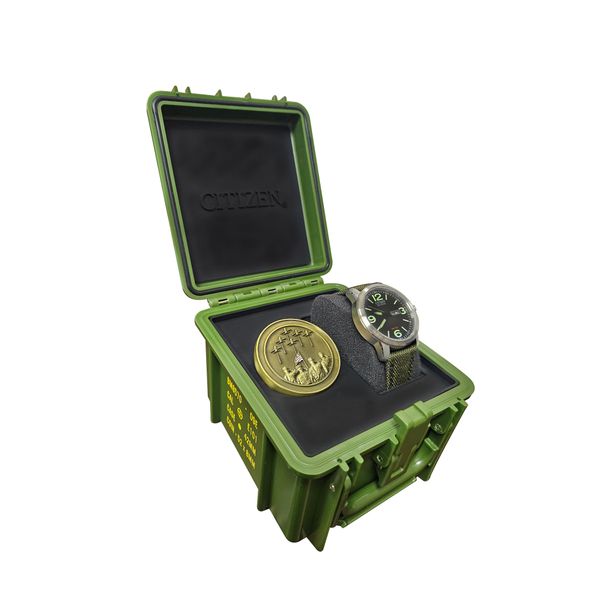 Men's Citizen Military Watch Image 2 Classic Creations In Diamonds & Gold Venice, FL