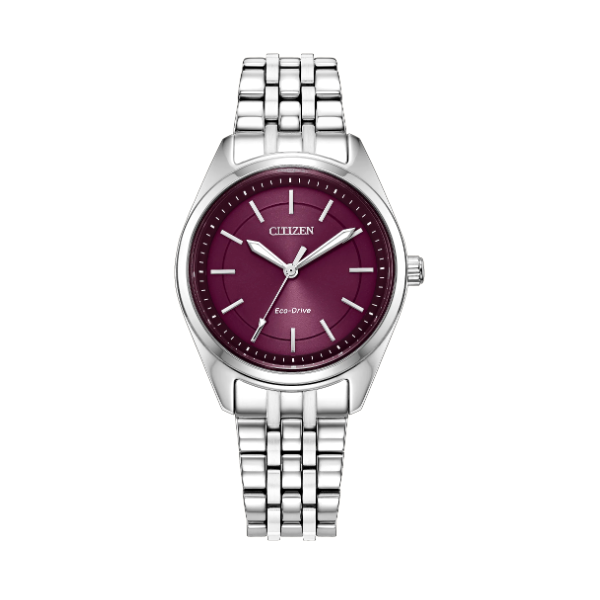 Citizen Peyten Raspberry Dial Eco Drive Watch Classic Creations In Diamonds & Gold Venice, FL