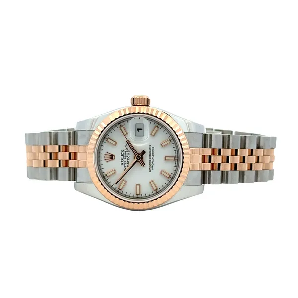 18KR/SS Ladies 26mm Rolex DateJust Box & Card Ref #179171 (2012) Image 2 Classic Creations In Diamonds & Gold Venice, FL
