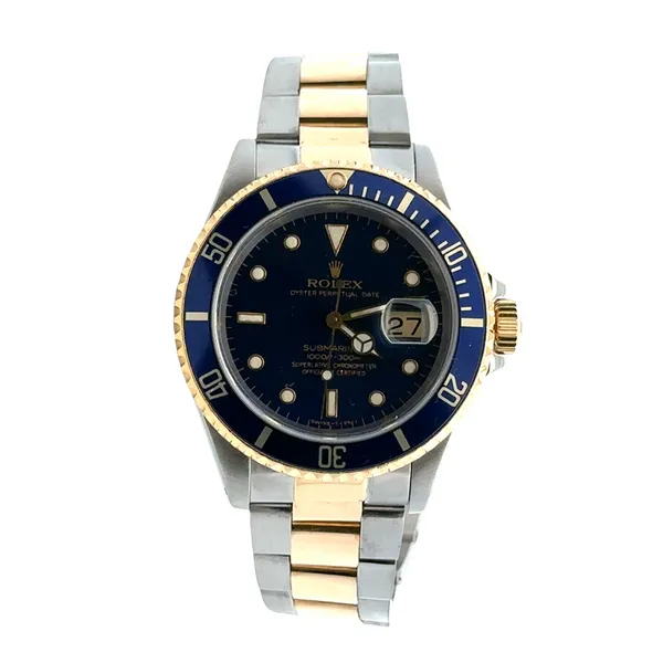 Men's Submariner Pre-Owned Rolex Watch  Classic Creations In Diamonds & Gold Venice, FL