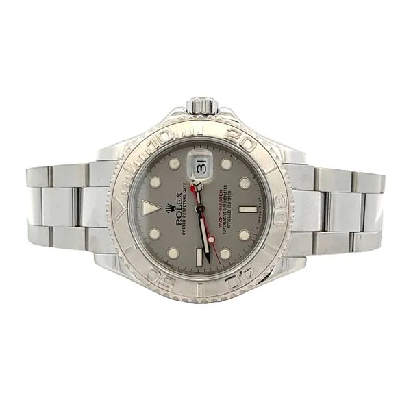 Rolex Yacht-Master Stainless 16622 Platinum Classic Creations In Diamonds & Gold Venice, FL