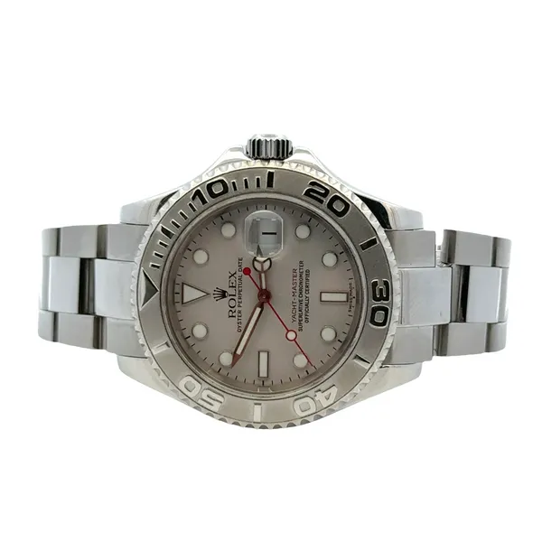 Platinum/SS Rolex Yacht-Master Ref #16622 (2000) Image 2 Classic Creations In Diamonds & Gold Venice, FL