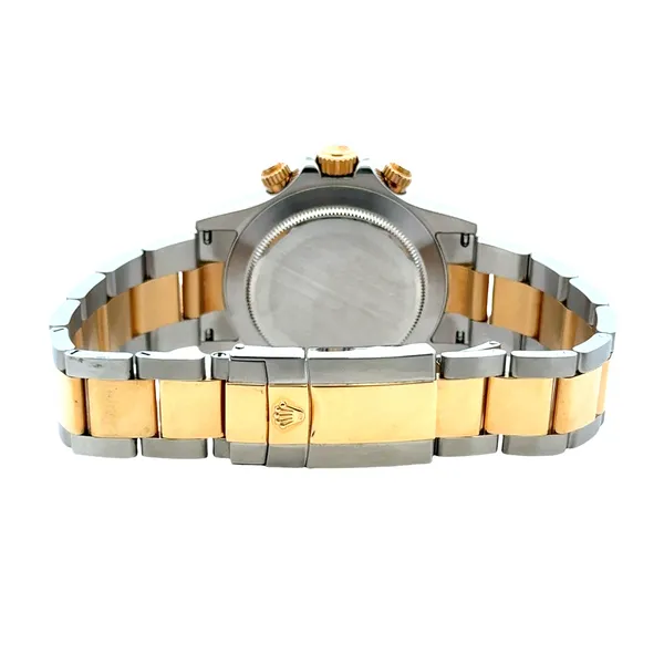 18KY/SS Rolex Daytona White DIal Box & Papers Ref #116523 (2003) Image 4 Classic Creations In Diamonds & Gold Venice, FL