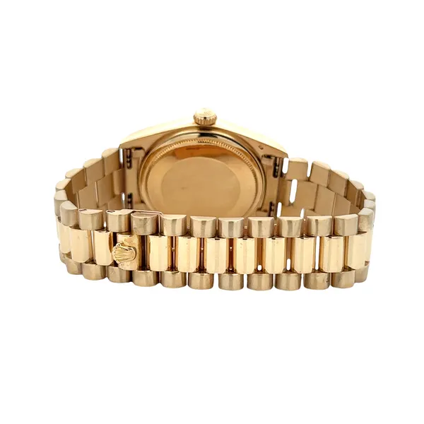 Pre-Owned Rolex Day-Date Model 18038 (1982) Image 4 Classic Creations In Diamonds & Gold Venice, FL