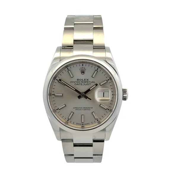 SS 36mm Rolex DateJustBox & Card Ref #126200 (2020) Classic Creations In Diamonds & Gold Venice, FL