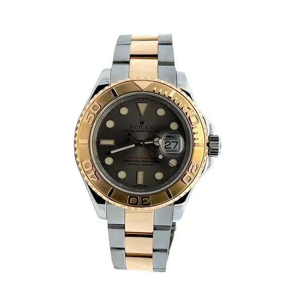 Pre-Owned 40mm 18K/SS Rolex Yacht-Master Model 16623 Box (2005) Classic Creations In Diamonds & Gold Venice, FL