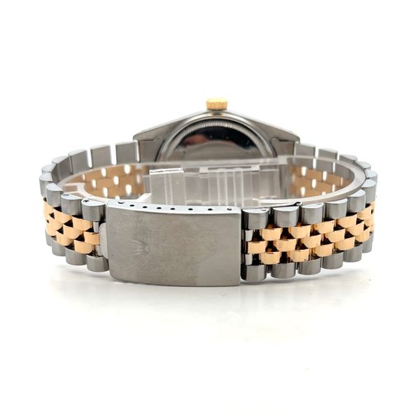 Pre-Owned 1983 Rolex Datejust 36mm Ref 16013 White Roman Dial Two-Tone Jubilee Watch Image 3 Classic Creations In Diamonds & Gold Venice, FL