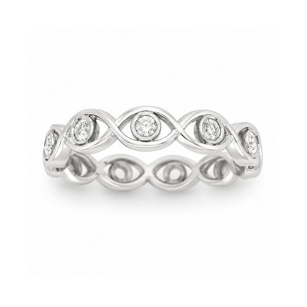 Estate Platinum Diamond Eternity Band | .50 CTW Natural Diamonds | Size 6.75 Classic Creations In Diamonds & Gold Venice, FL