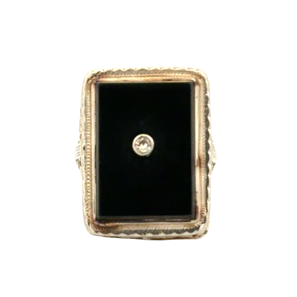Vintage Sevan Bicakci 22K Yellow Gold & Sterling Silver Marquise Amethyst Diamond Ring Image 2 Classic Creations In Diamonds & Gold Venice, FL