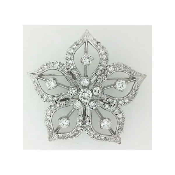 Antique Brooch or Pendants Classic Creations In Diamonds & Gold Venice, FL