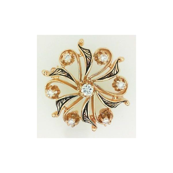 Antique Brooch or Pendants Classic Creations In Diamonds & Gold Venice, FL