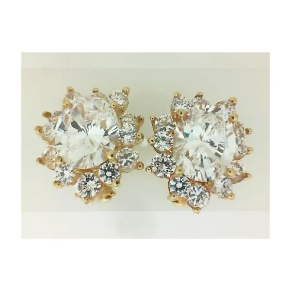 Antique Earrings Classic Creations In Diamonds & Gold Venice, FL