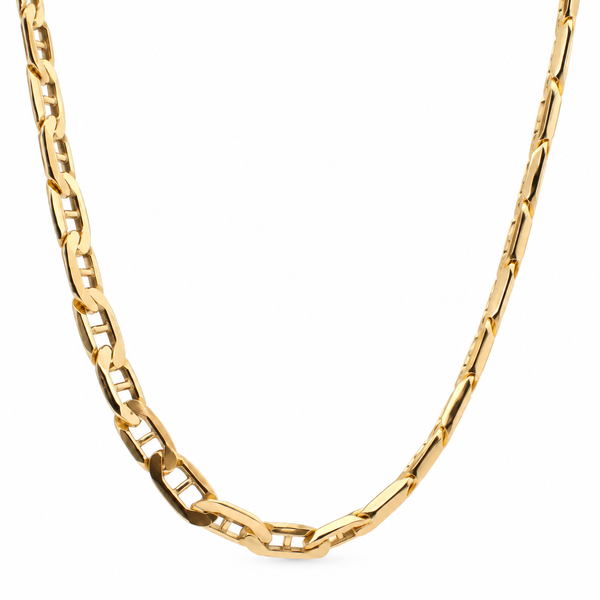 14K Yellow Gold Square Tube Oval Hoop Earrings 31 x 24mm Classic Creations In Diamonds & Gold Venice, FL
