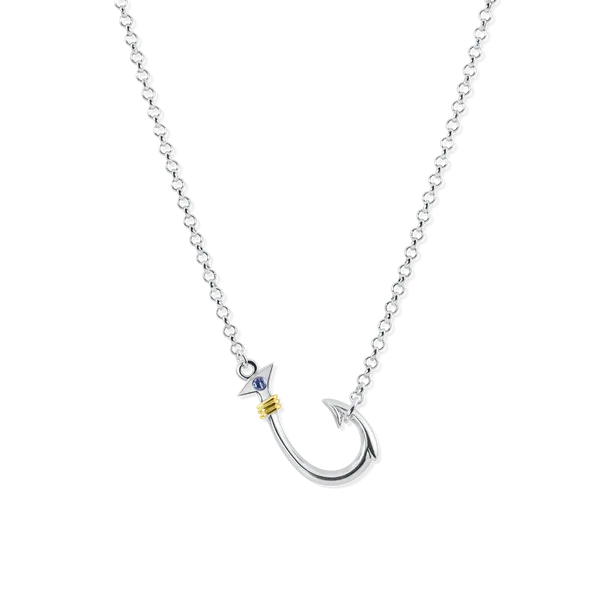 Nau-T-Girl Hook Necklace Classic Creations In Diamonds & Gold Venice, FL