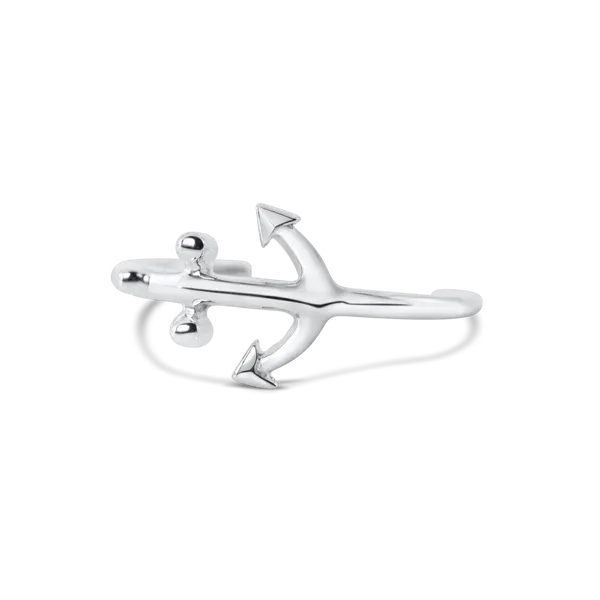 Nau-T-Girl Anchor Toe Ring Classic Creations In Diamonds & Gold Venice, FL