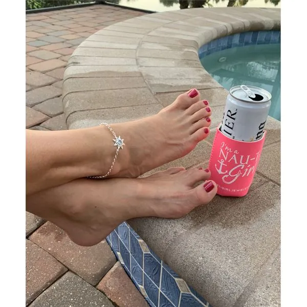 Nau-T-Girl Sun Anklet Image 2 Classic Creations In Diamonds & Gold Venice, FL