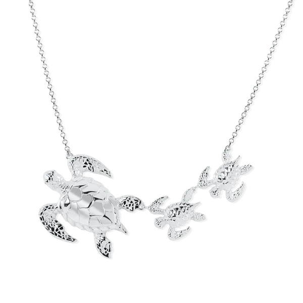 Nau-T-Girl Sea Turtle Necklace Classic Creations In Diamonds & Gold Venice, FL