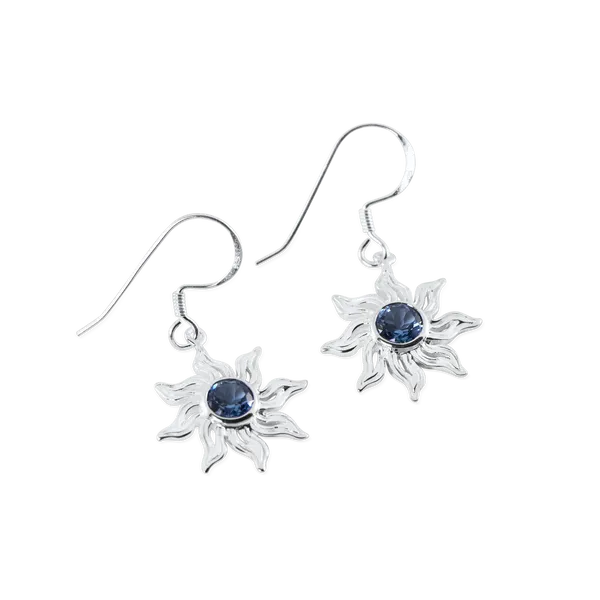Nau-T-Girl Sun Dangle Earrings Classic Creations In Diamonds & Gold Venice, FL