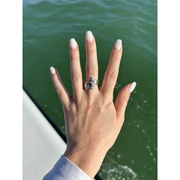 Nau-T-Girl Bonefish Ring Image 2 Classic Creations In Diamonds & Gold Venice, FL