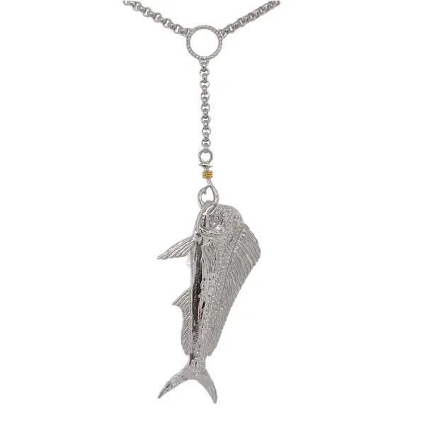 Nau-T-Girl Mahi Lariat Necklace Classic Creations In Diamonds & Gold Venice, FL