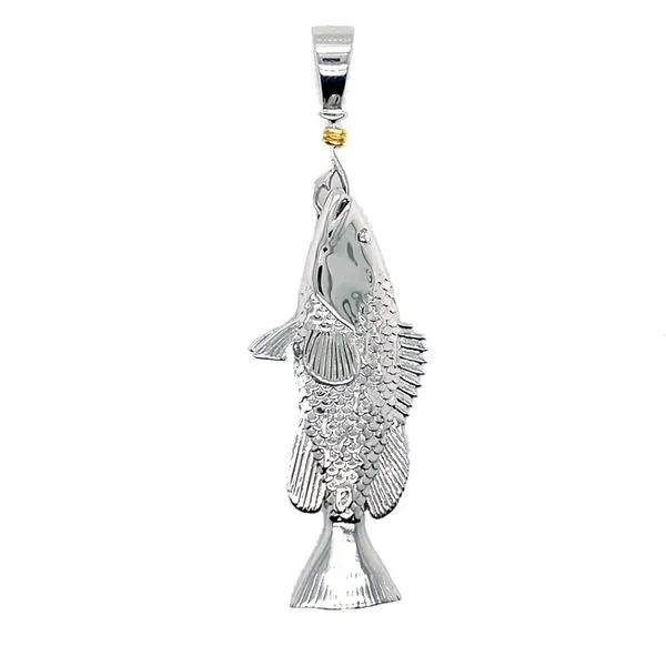 Nau-T-Girl Grouper Pendant Classic Creations In Diamonds & Gold Venice, FL