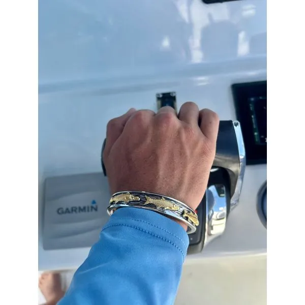 Nau-T-Girl Triple Catch Cuff Bracelet Image 2 Classic Creations In Diamonds & Gold Venice, FL