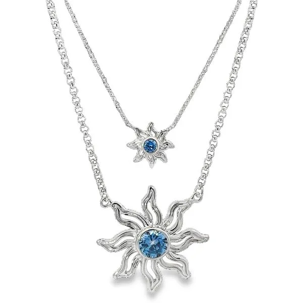 Nau-T-Girl Sun Necklace Mini Image 2 Classic Creations In Diamonds & Gold Venice, FL