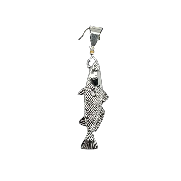Nau-T-Girl Trout Pendant Classic Creations In Diamonds & Gold Venice, FL
