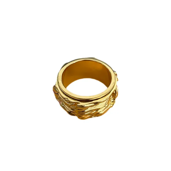 Captain Sandy's 12MM Yellow Gold Wave Ring Classic Creations In Diamonds & Gold Venice, FL