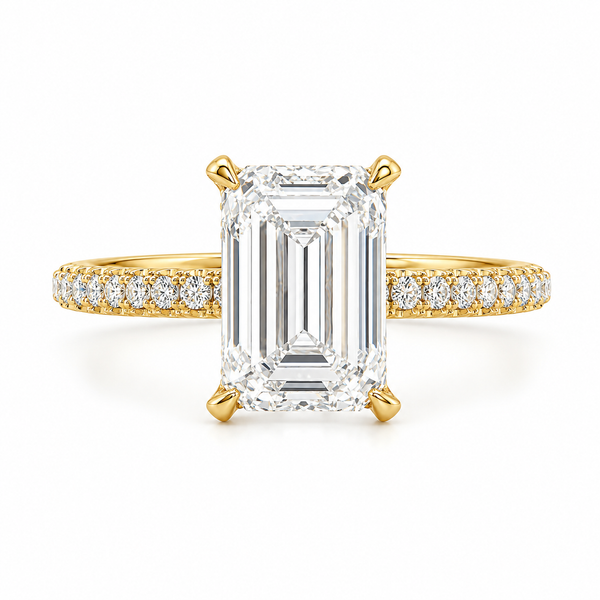 The Arabesque™ Emerald Diamond Ring CMS Fine Jewelers Wooster, OH