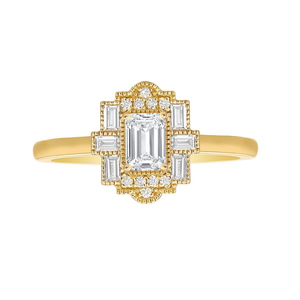 The Kensington™ Emerald Diamond Ring CMS Fine Jewelers Wooster, OH