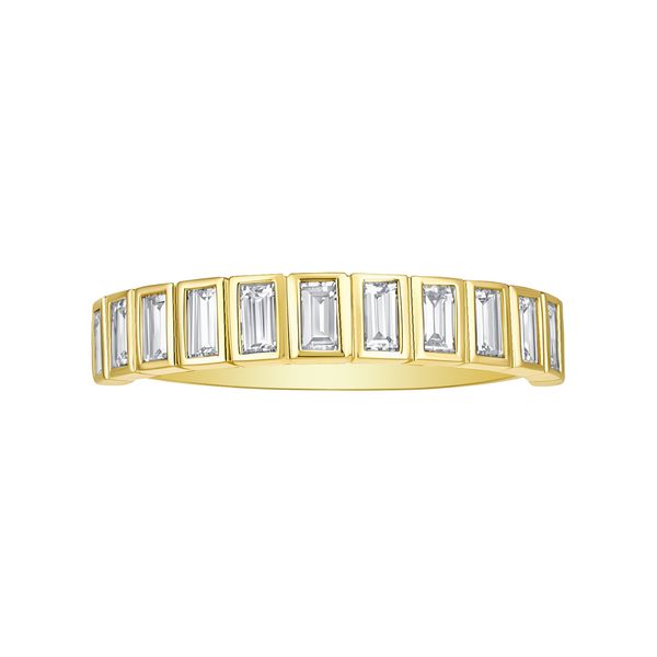 The Everly™ Emerald Diamond Band CMS Fine Jewelers Wooster, OH
