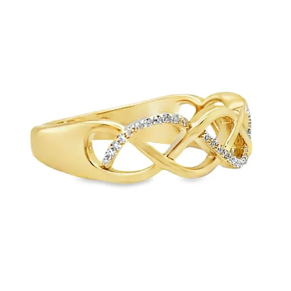 Golden Aura Ring Image 2 CMS Fine Jewelers Wooster, OH