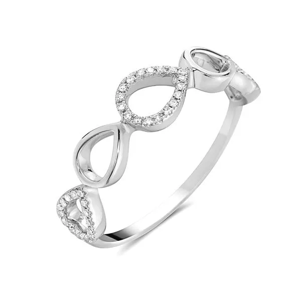 Diamond Whisper Pear Ring CMS Fine Jewelers Wooster, OH